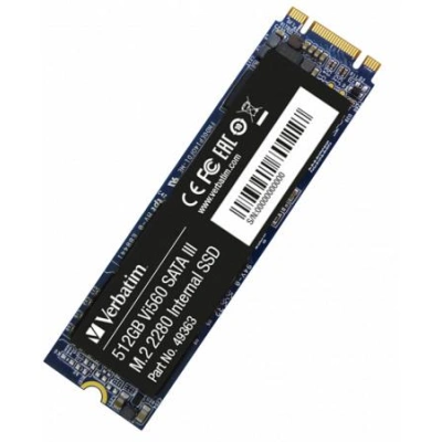 Verbatim M.2 SATA III SSD Vi560 S3, 512GB, 49363