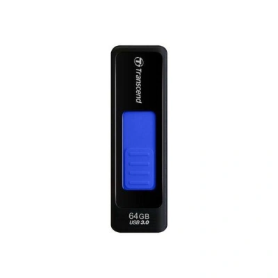 Transcend 64GB JetFlash 760, USB 3.0 flash disk, LED indikace, černo/modrý, TS64GJF760
