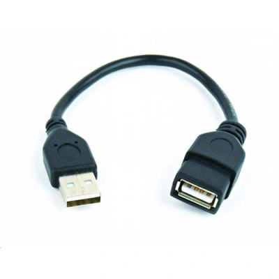 Kabel Gembird USB A-A USB 2.0 prodl. HQ Black,15cm
