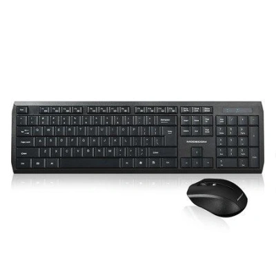 Modecom MC-7200 set bezdrátové klávesnice a myši, 1200 DPI, USB nano 2.4GHz, CZ/SK layout, černá, MK-MC-7200-100-CZ-SK