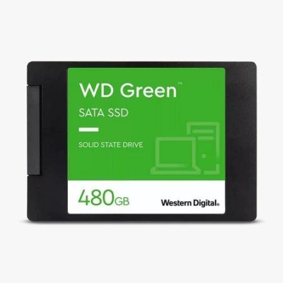 WD SSD GREEN 480GB / WDS480G3G0A / SATA III / Interní 2,5" / 7mm, WDS480G3G0A