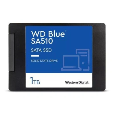 WD SSD BLUE SA510 1TB / WDS100T3B0A / SATA III / Interní 2,5" / 7mm, WDS100T3B0A