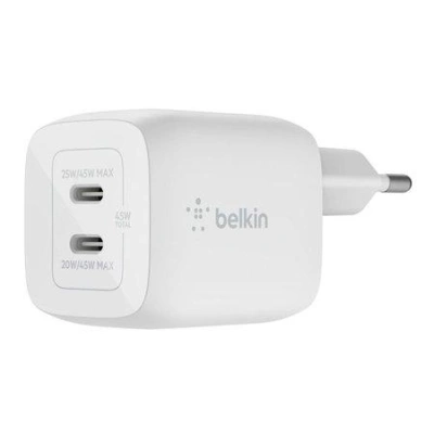 Belkin duální nabíječka 45W USB-C