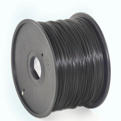 GEMBIRD 3D ABS plastové vlákno pro tiskárny, průměr 1,75 mm, 1kg, černé, TIF051110