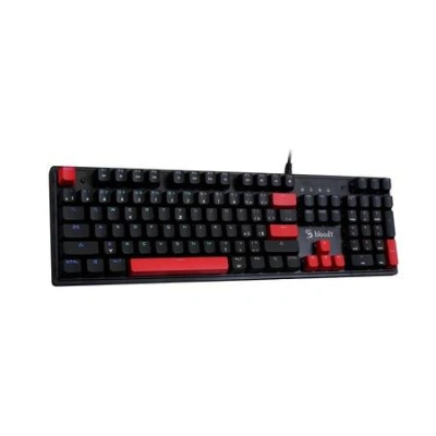 A4tech Bloody S510R mechanická herní klávesnice,RGB podsvícení, Red Switch, USB, CZ, černá, S510RR