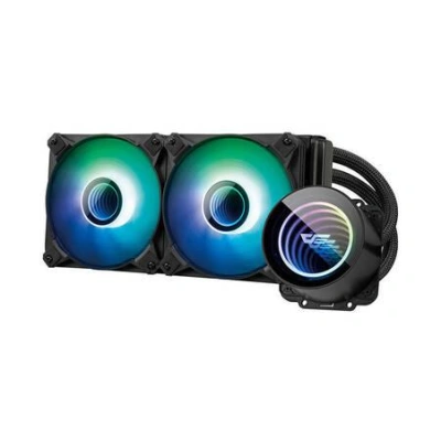 Vodní chlazení PC Darkflash DX240 V2 ARGB 2x 120x120 (černá), 