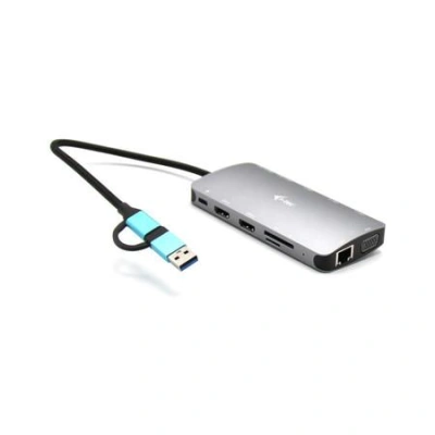 i-tec dokovací stanice USB 3.0/ USB-C/ TB/ USB-C 3.2/ 4x USB-A/ 2x HDMI/ VGA/ LAN/ micro SD/SD/ PD 100W, CANANOTDOCKPD