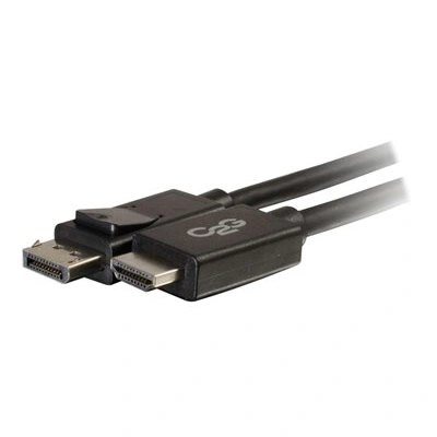 C2G 6ft DisplayPort to HDMI Adapter Cable - M/M - Kabel DisplayPort - DisplayPort (M) do HDMI (M) - 1.8 m - černá