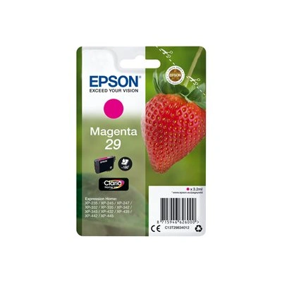 EPSON ink bar Singlepack Magenta 29 Claria Home Ink blistr, C13T29834022