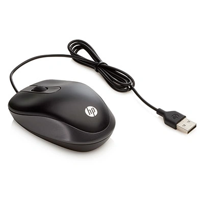 HP myš cestovní USB černá, G1K28AA#ABB