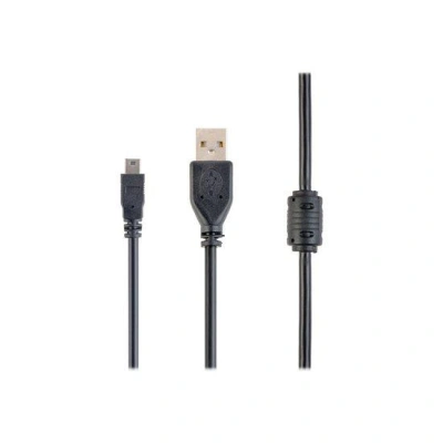 Kabel USB A-MINI 5PM 2.0 1,8m HQ s ferrit. jádrem