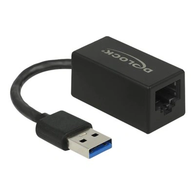 Delock - Síťový adaptér - USB 3.2 Gen 1 - Gigabit Ethernet x 1 - černá, 66039