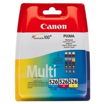 CANON CLI-526 Ink Cartridge C/M/Y combo, 4541B018