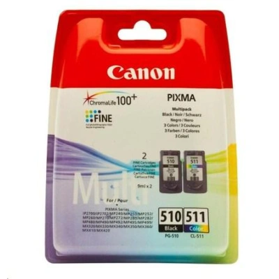 CANON PG-510/CL-511 Ink Cartridge PVP, 2970B017