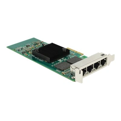Delock PCI Express Card > 4 x Gigabit LAN - Síťový adaptér - PCIe 2.1 x4 nízký profil - Gigabit Ethernet x 4, 89946