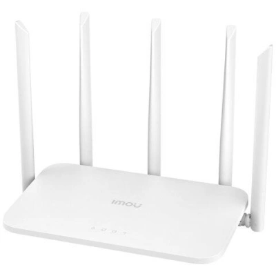 Imou Wi-Fi router HX21/ Wi-Fi IEEE 802.11b/g/n (2.4GHz)/ IEEE 802.11a/n/ac (5GHz)/ 3x LAN/ 1x WAN/ bílý, HX21