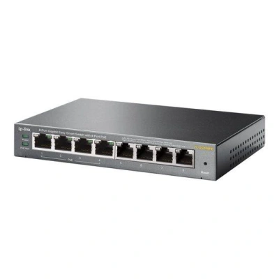TP-Link TL-SG108PE / Easy Smart Switch / 8x 10/100/1000Mbps/ VLAN / QoS / IGMP Snooping / steel case, TL-SG108PE