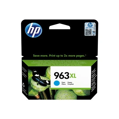 HP 963XL originální inkoustová kazeta azurová 3JA27AE, 3JA27AE#301