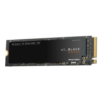 WD SSD Black SN750 500GB / WDS500G3X0C / NVMe M.2 PCIe Gen3 / Interní / M.2 2280, WDS500G3X0C