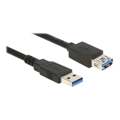 Delock Prodlužovací kabel USB 3.0 Typ-A samec > USB 3.0 Typ-A samice 2,0 m černý