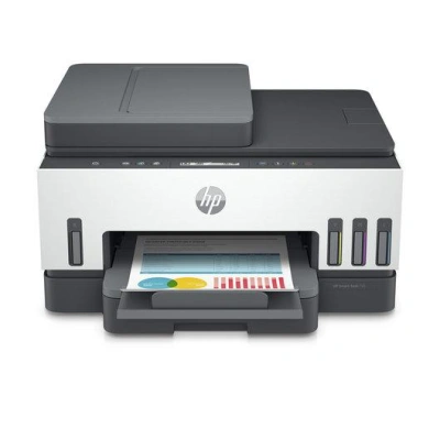 HP All-in-One Ink Smart Tank 750 (A4, 15/9 ppm, Duplex,USB, Wi-Fi, Print, Scan, Copy, ADF), 6UU47A