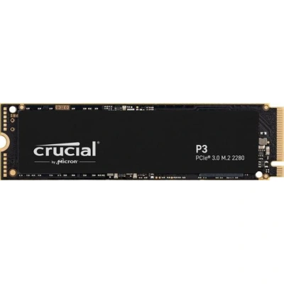 Crucial SSD 500GB P3 3D NAND PCIe 3.0 NVMe M.2 (č/z: 3500/1900MB/s), CT500P3SSD8