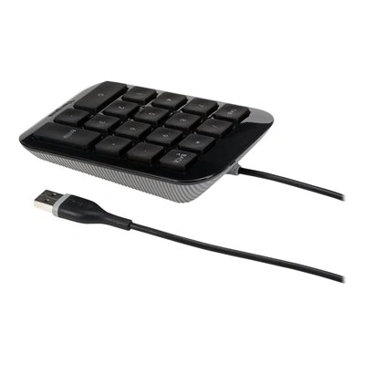 Targus Numeric - Klávesnice - USB - šedá, černá, AKP10EU