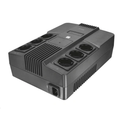 TRUST Záložní zdroj Maxxon 800VA UPS with 6 standard wall power outlets, 23326