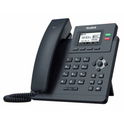 Yealink SIP-T31 IP telefon, 2x SIP, CZ/SK displej, 2x 10/100, Optima HD Voice, 2 programovatelné tlačítka