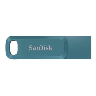 SanDisk Flash Disk 128GB Ultra Dual Drive Go, USB-C 3.2, Modrá, SDDDC3-128G-G46NBB