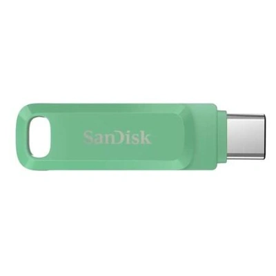 SanDisk Flash Disk 256GB Ultra Dual Drive Go, USB-C 3.2, Zelená, SDDDC3-256G-G46AG
