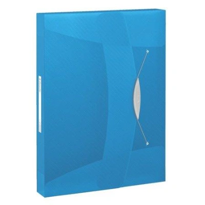 Box na dokumenty Esselte VIVIDA, 40 mm, modrá, 624047