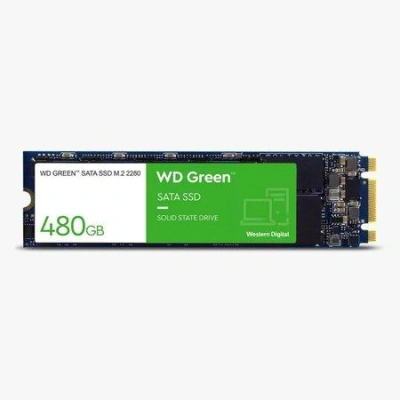 WD SSD GREEN 480GB / WDS480G3G0B / M.2 SATA III / Interní / 2280, WDS480G3G0B