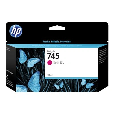 HP 745 - 130 ml - purpurová - originální - DesignJet - inkoustová cartridge - pro DesignJet HD Pro MFP, Z2600 PostScript, Z5600 PostScript, F9J95A