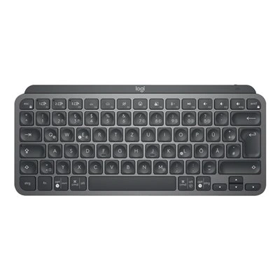 Logitech MX Keys Mini for Business - Klávesnice - podsvícená - bezdrátový - Bluetooth LE - QWERTY - Mezinárodní angličtina - grafit, 920-010608