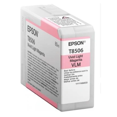 EPSON ink bar ULTRACHROME HD "Kosatka" - Light Magenta - T850600 (80 ml), C13T85060N