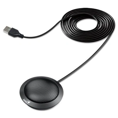 GENIUS konferenční mikrofon MIC-100U/ USB/ všesměrový/ černý, 31700001400