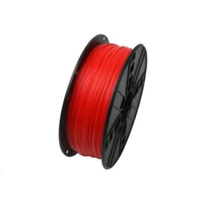 GEMBIRD 3D PLA plastové vlákno pro tiskárny, průměr 1,75mm, 1kg, fluorescentní, červená, TIF0521Z0