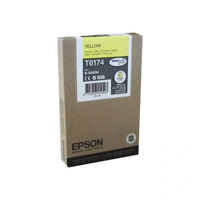 Epson inkoustová náplň/ C13T617400/ B500DN/ Žlutá, C13T617400