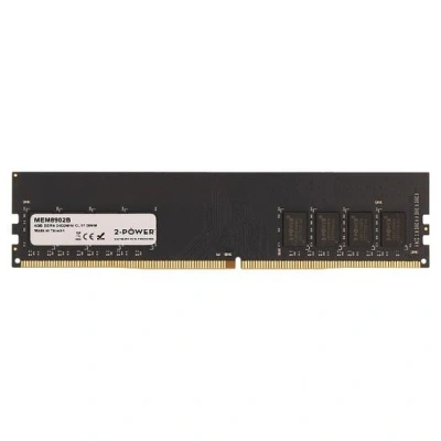 2-Power 4GB PC4-19200U 2400MHz DDR4 CL17 Non-ECC DIMM 1Rx8 ( DOŽIVOTNÍ ZÁRUKA ), MEM8902B