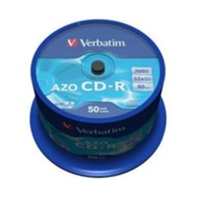 VERBATIM CD-R80 700MB DLP/ 52x/ 80min/ 50pack/ spindle, 43343