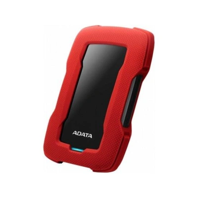 ADATA Durable Lite HD330 2TB HDD / externí / 2,5" / USB 3.1 / červená, AHD330-2TU31-CRD