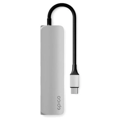 iStores by EPICO USB Type-C HUB 4K HDMI - silver/black, 9915112100059