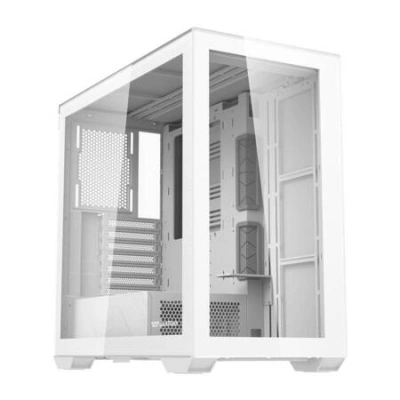 Dakflash DLX4000 Computer Case glass (white), 