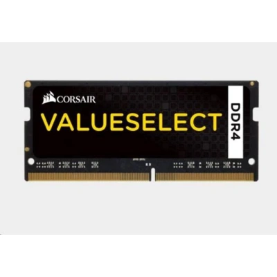 Corsair DDR4 4GB Value Select SODIMM 2133MHz CL15 černá, CMSO4GX4M1A2133C15