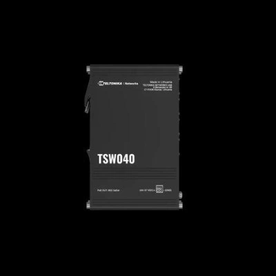 Teltonika Unmanaged PoE+ Switch 8, 10/100 - TSW040, TSW040