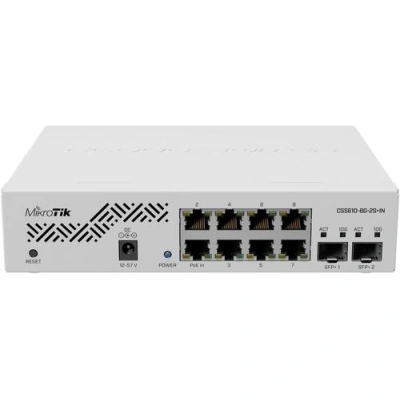 MIKROTIK Cloud Smart Switch, CSS610-8G-2S+IN, CSS610-8G-2S+IN