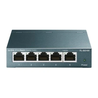 TP-Link TL-SG105 / switch 5x 10/100/1000Mbps/ kovový - GREEN, TL-SG105