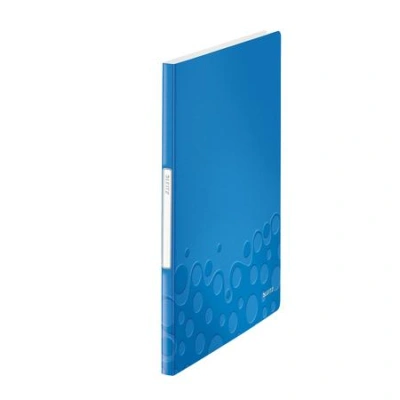 Katalogová kniha Leitz WOW, PP, 20 kapes, modrá, 46310036