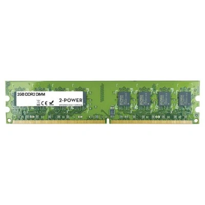 2-Power 2GB PC2-6400U 800MHz DDR2 Non-ECC CL6 DIMM 2Rx8 ( DOŽIVOTNÍ ZÁRUKA ), MEM1302A